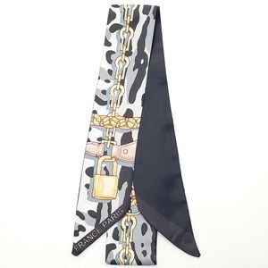 ⤵⤵2pcs Classic Leopard Lock Design Cotton Scarves